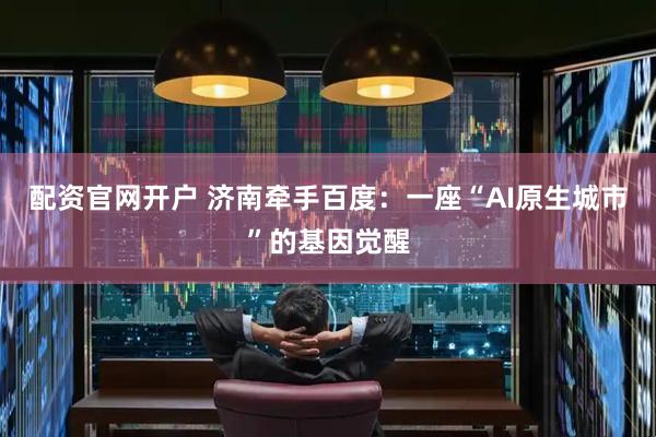 配资官网开户 济南牵手百度：一座“AI原生城市”的基因觉醒